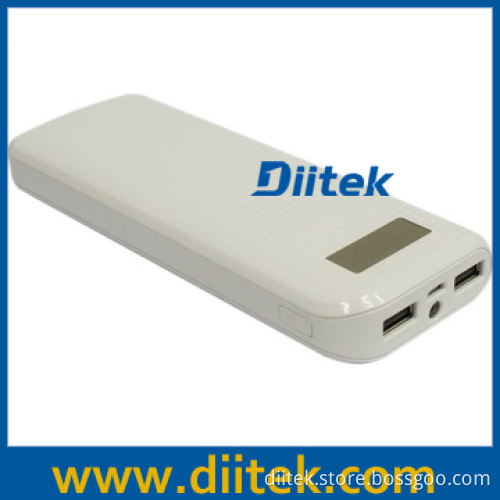 Power Bank with Dual USB Output and LED Screen (PB-D601)